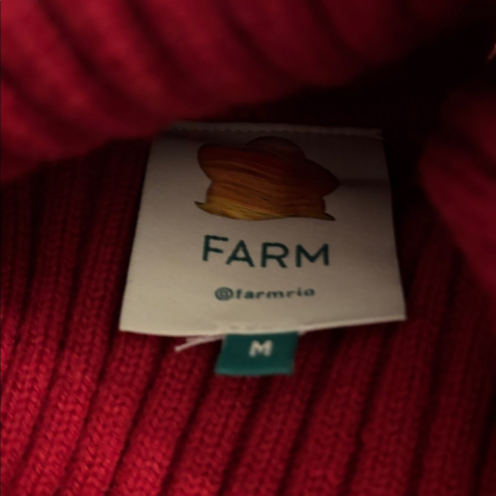 Farm Rio Floral Knit Botanical Print Sweater - Picture 4 of 5